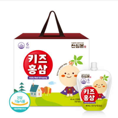 [천호엔케어] 천심본 키즈홍삼 (40ml*30개입)