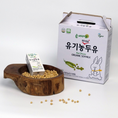 [바리의꿈] 해조칼슘 유기농 두유 190ml  x 16팩/32팩/48팩/64팩/80팩