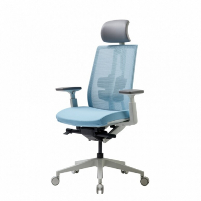 [듀오백] D3-HSW 프리미엄 홈오피스 체어 메쉬 의자(무료시공)