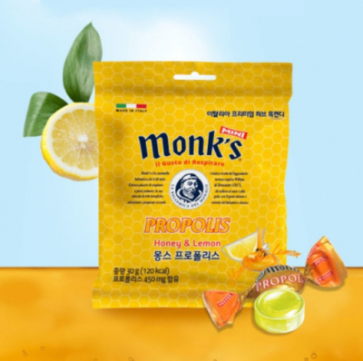 [MONKS] 이태리 몽스 프로폴리스 캔디 1박스 30g X 12봉