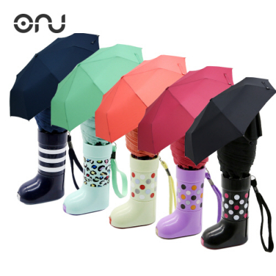 [오앤유] 방수포 내장 3단 우산 (핑크/코랄/민트/네이비/블랙 - 선택1)