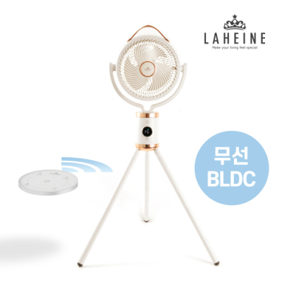 [라헨느] 더퀸 제트 코드제로 10인치 BLDC 유무선 리모콘 서큘레이터_LHNF-1800W